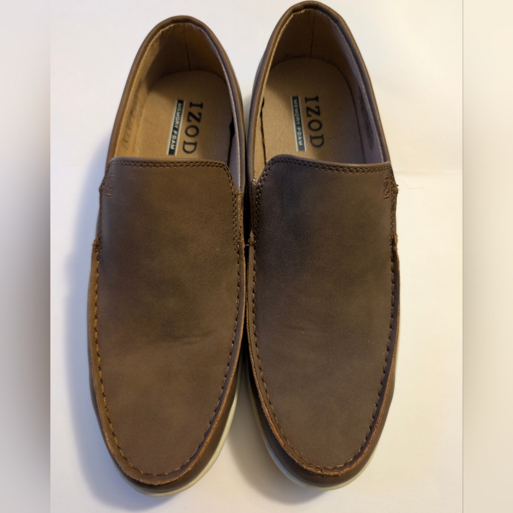 Izod Men's Seapoint Slip-On Sneakers New Mens Size 10.5